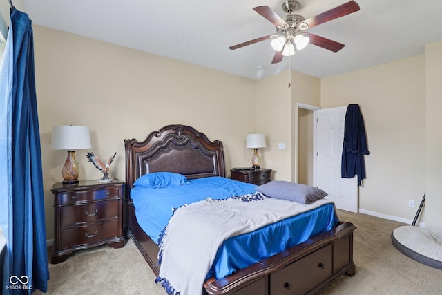 958 Denton Ct, Westfield, IN 46074 - bedroom with carpet floors and ceiling fan
