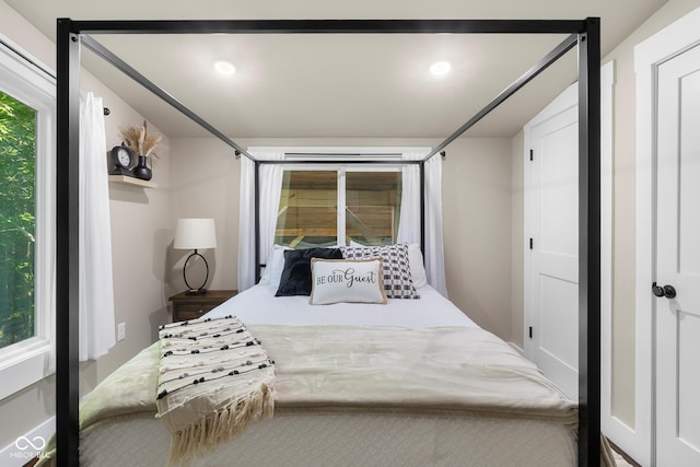 2350 E County Road 20 N, North Vernon, IN 47265 - bedroom with recessed lighting