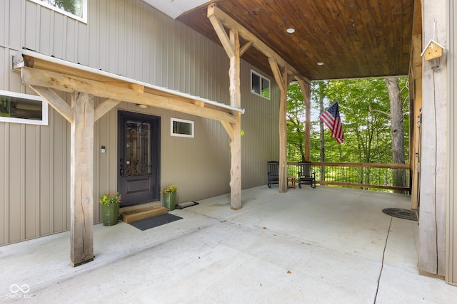 2350 E County Road 20 N, North Vernon, IN 47265 - doorway to property with covered porch