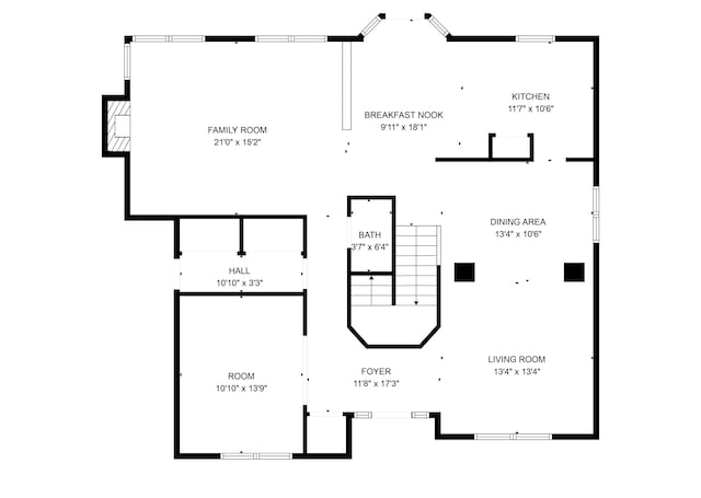 6813 Bluffgrove Dr, Indianapolis, IN 46278 - view of property floor plan