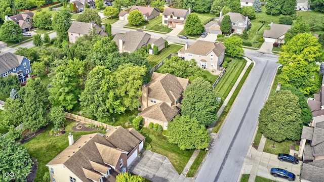 6813 Bluffgrove Dr, Indianapolis, IN 46278 - aerial view of residential area