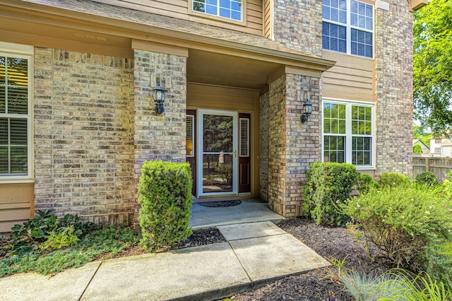 6813 Bluffgrove Dr, Indianapolis, IN 46278 - entrance to property featuring brick siding