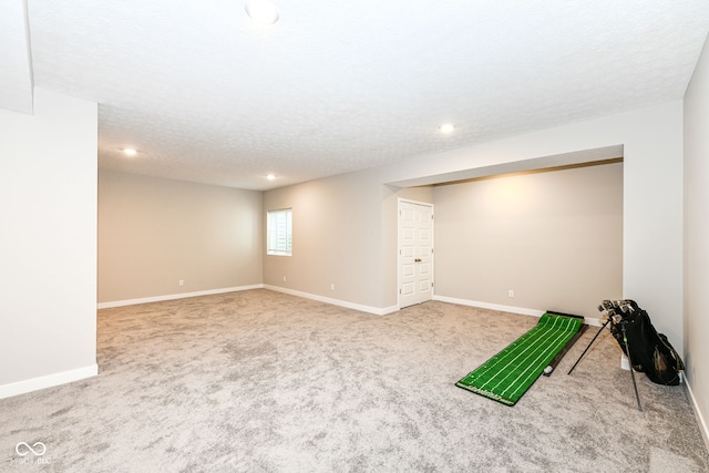 16502 Dominion Dr, Fishers, IN 46040 - game room featuring carpet floors and recessed lighting