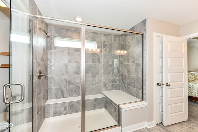 16502 Dominion Dr, Fishers, IN 46040 - full bathroom featuring a stall shower