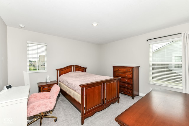 16502 Dominion Dr, Fishers, IN 46040 - bedroom with light carpet
