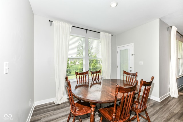 16502 Dominion Dr, Fishers, IN 46040 - dining room featuring wood finished floors