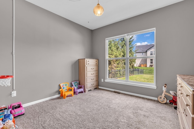 7830 Cross Crk, Avon, IN 46123 - game room featuring carpet and baseboards
