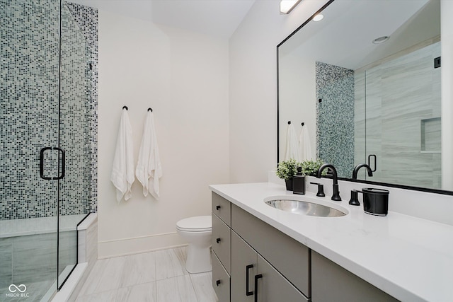 1269 Chatham Rdg Ct, Westfield, IN 46074 - bathroom with vanity and a shower stall