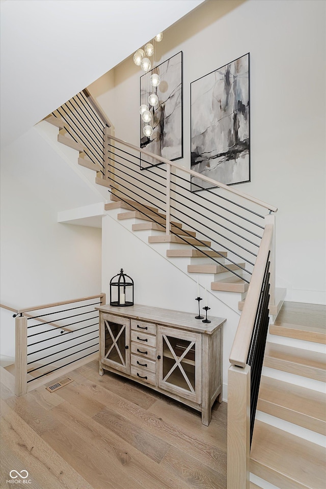 1269 Chatham Rdg Ct, Westfield, IN 46074 - staircase with wood finished floors