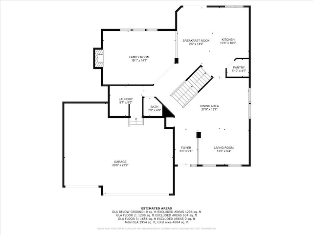 143 W Clear Lake Ct, Westfield, IN 46074 - view of home floor plan