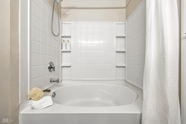 12404 Titans Dr, Fishers, IN 46037 - bathroom featuring shower / bath combo