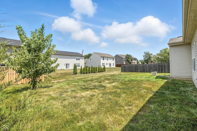 12404 Titans Dr, Fishers, IN 46037 - view of yard with a residential view