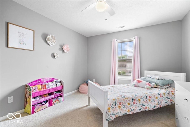 1158 Thistlewood Way, Plainfield, IN 46168 - carpeted bedroom with ceiling fan and baseboards