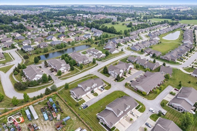 1158 Thistlewood Way, Plainfield, IN 46168 - view of property location featuring nearby suburban area and a nearby body of water