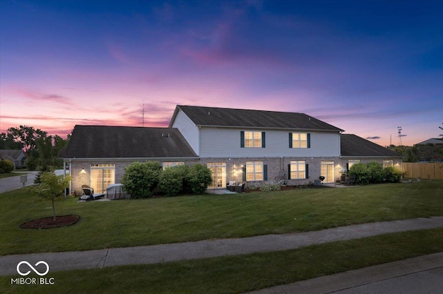 1158 Thistlewood Way, Plainfield, IN 46168 - view of front of home featuring brick siding