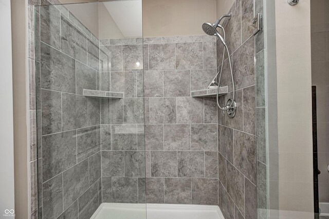 1432 Hideaway Cir, Brownsburg, IN 46112 - bathroom with tiled shower