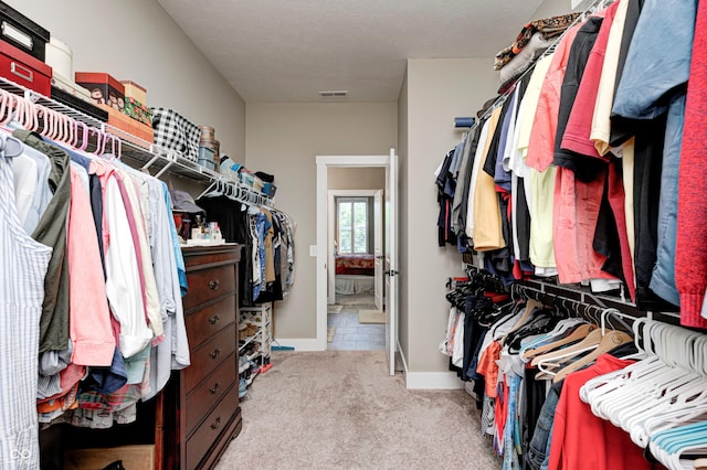 1432 Hideaway Cir, Brownsburg, IN 46112 - spacious closet with light colored carpet