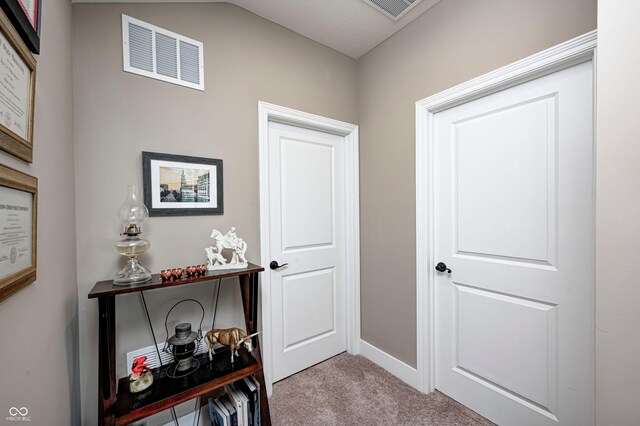 1432 Hideaway Cir, Brownsburg, IN 46112 - hall featuring carpet floors and baseboards
