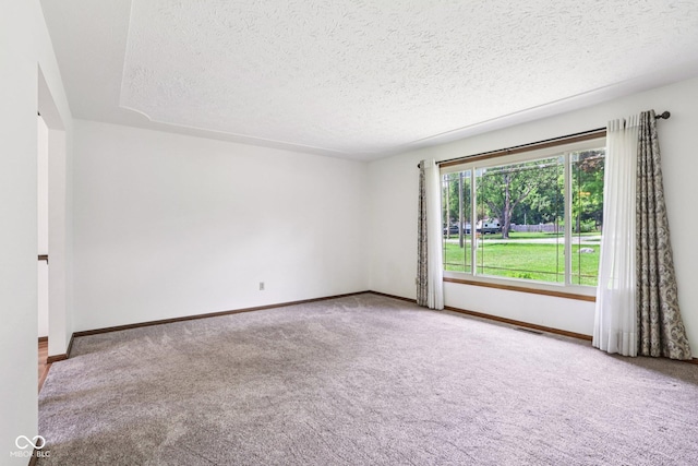 1441 N 700 W, Greenfield, IN 46140 - carpeted empty room featuring a textured ceiling and baseboards