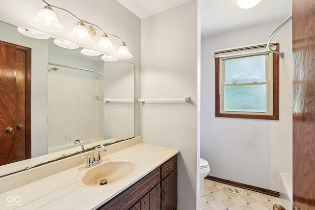 1441 N 700 W, Greenfield, IN 46140 - full bath featuring vanity, bathing tub / shower combination, and tile patterned floors