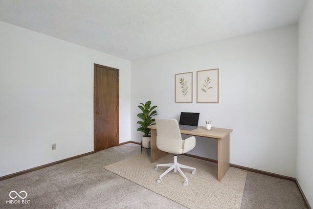 1441 N 700 W, Greenfield, IN 46140 - carpeted home office featuring baseboards