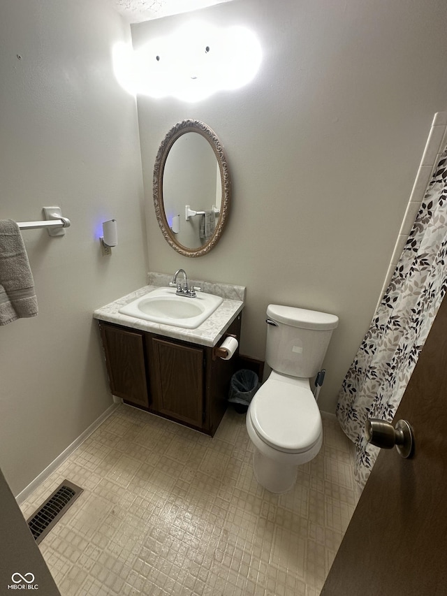 7607 Ardwell Ct, Indianapolis, IN 46237 - full bathroom with toilet and vanity
