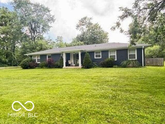 6546 Derbyshire Rd, Indianapolis, IN 46227 - view of single story home