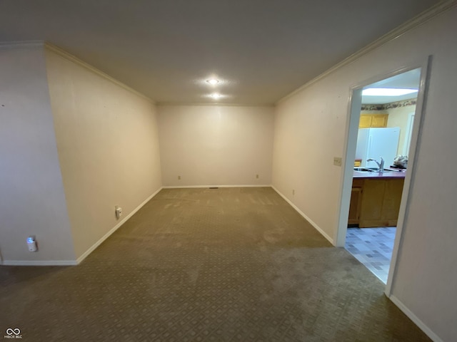 3910 S Baytree Ln, Bloomington, IN 47401 - unfurnished room featuring crown molding and carpet
