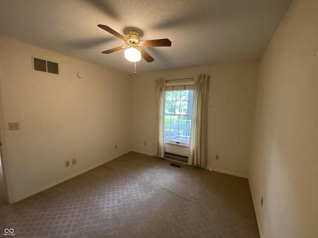 3910 S Baytree Ln, Bloomington, IN 47401 - empty room featuring ceiling fan and carpet floors