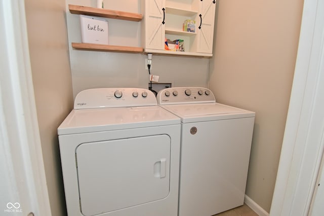 5936 Beau Jardin Dr, Indianapolis, IN 46237 - washroom with washing machine and clothes dryer