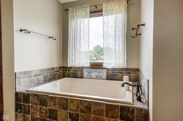 20136 Stone Church Rd, Laurel, IN 47024 - bathroom featuring a garden tub