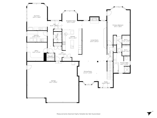 2320 Whispering Way, Indianapolis, IN 46239 - view of home floor plan