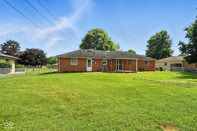 3504 White River Ct, Anderson, IN 46012 - back of property featuring brick siding