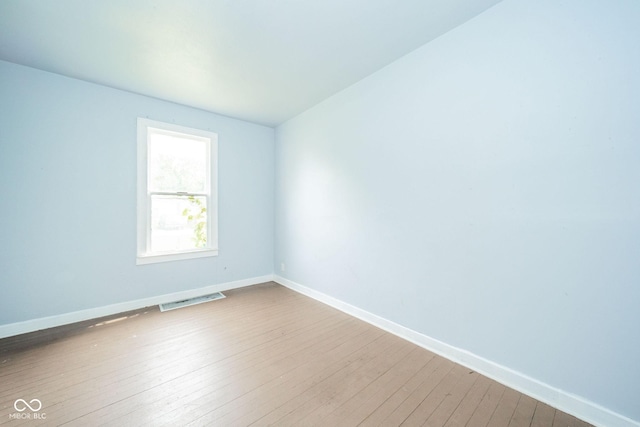 2627 Chase St, Anderson, IN 46016 - unfurnished room with hardwood / wood-style floors and baseboards
