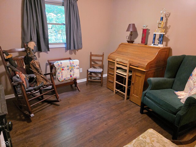 3303 N 850 E, Columbus, IN 47203 - living area with wood finished floors