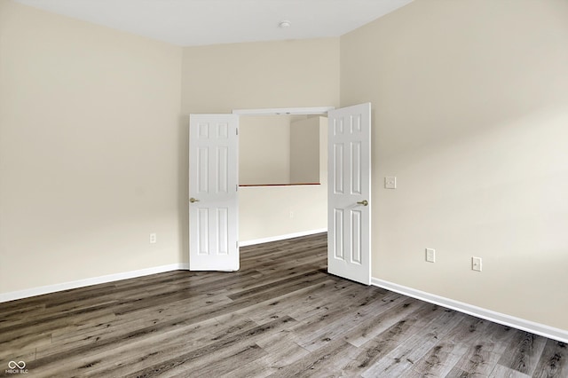 549 Dylan Dr, Avon, IN 46123 - unfurnished room with wood finished floors and a towering ceiling