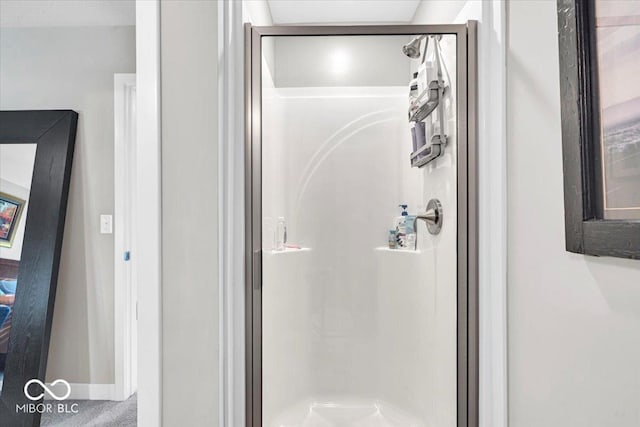 5345 Ridgecrest Ln, Mccordsville, IN 46055 - bathroom featuring a shower stall