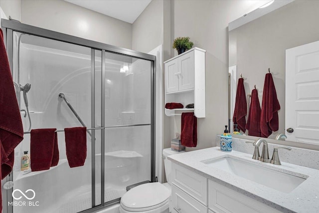 5345 Ridgecrest Ln, Mccordsville, IN 46055 - full bath featuring vanity and a shower stall
