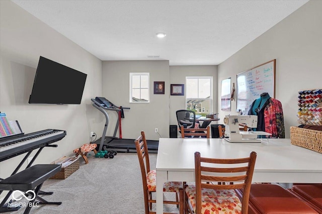 5345 Ridgecrest Ln, Mccordsville, IN 46055 - dining room with carpet floors