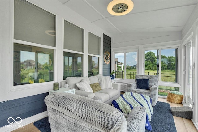 5345 Ridgecrest Ln, Mccordsville, IN 46055 - sunroom / solarium featuring wood finished floors and outdoor lounge area