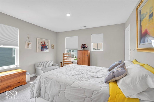 5345 Ridgecrest Ln, Mccordsville, IN 46055 - bedroom with carpet and recessed lighting