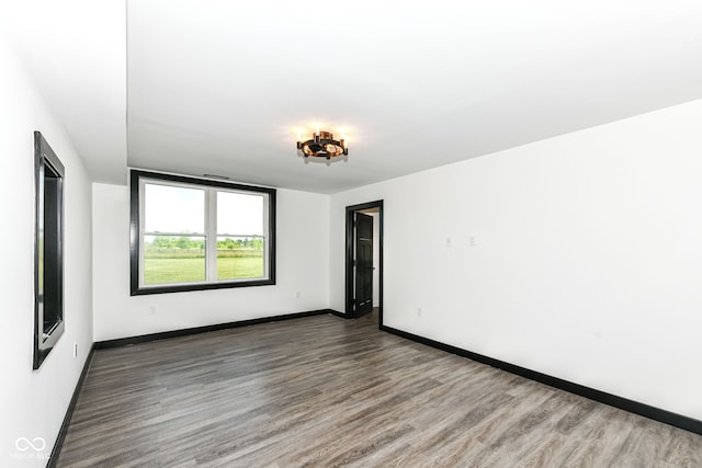 5400 E 200 S, Whitestown, IN 46075 - empty room with wood finished floors and baseboards