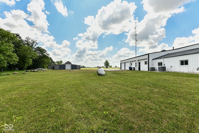 5400 E 200 S, Whitestown, IN 46075 - view of grassy yard with an outbuilding