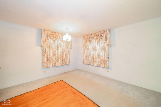 10104 Sycamore Ln, Indianapolis, IN 46239 - spare room featuring carpet floors