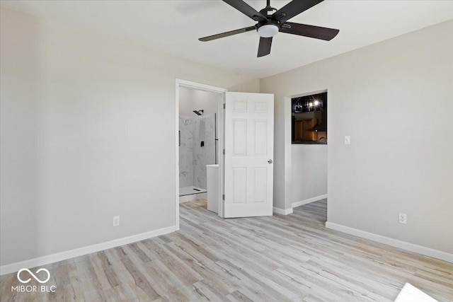 304 W Jefferson St, Kirklin, IN 46050 - unfurnished room featuring ceiling fan and wood finished floors
