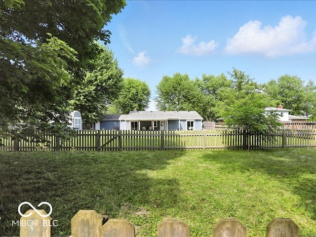 11093 N Pheasant Run, Fairland, IN 46126 - view of fenced yard