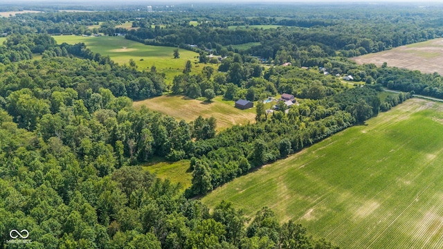 6092 N Jack Morgan Rd, Austin, IN 47102 - aerial overview of property's location with rural landscape