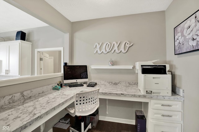 4596 Peabody Way, Westfield, IN 46062 - office space featuring dark wood-style flooring and built in desk