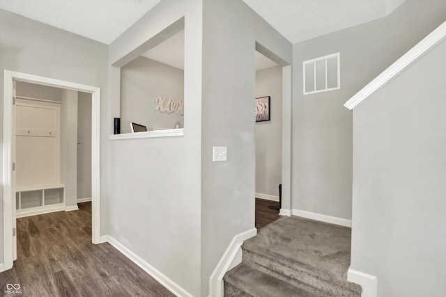 4596 Peabody Way, Westfield, IN 46062 - stairs with wood finished floors