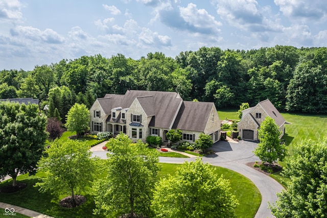 9681 Pleasant View Ln, Zionsville, IN 46077 - view of subject property featuring a forest